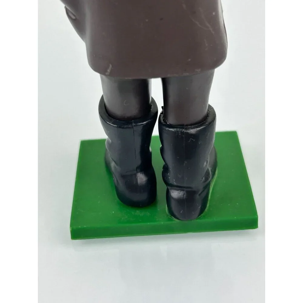 Wilton Cake Topper Old Man Fishing Pole Boot Vintage Made in Hong Kong Plastic